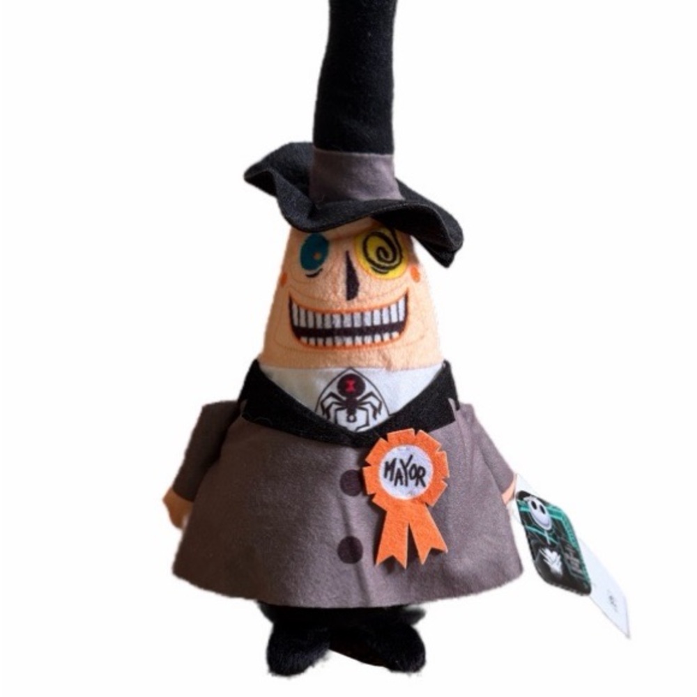 BNWT Nightmare Before Christmas Mayor Plush Toy